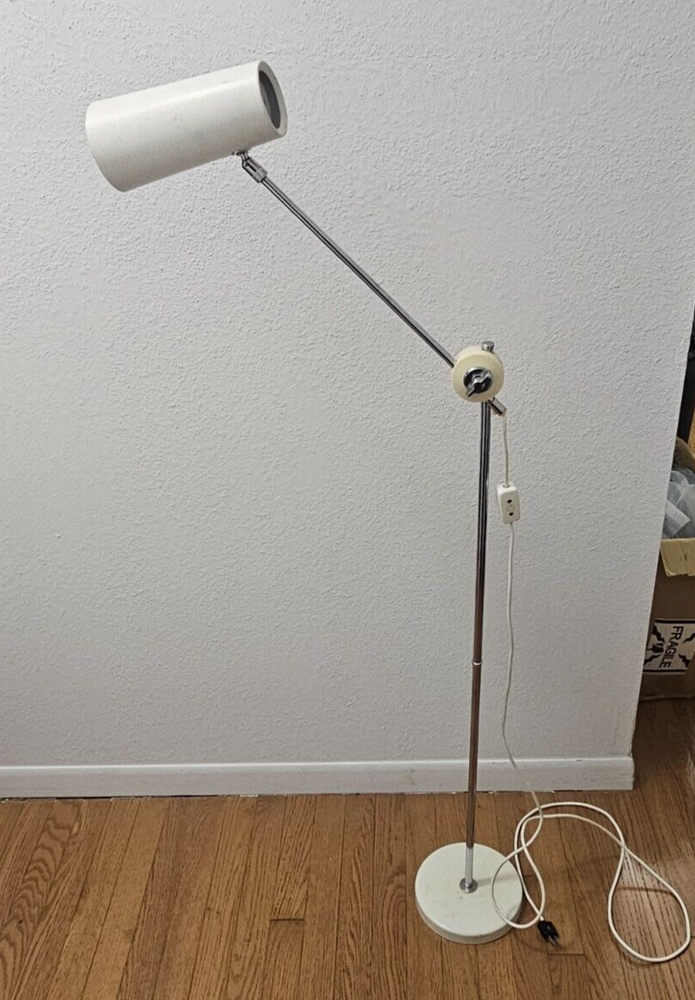Rare pre- IKEA Combo Floor/desk lamp ATELJE LYKTAN Ahus model 591-G Sweden 1970s