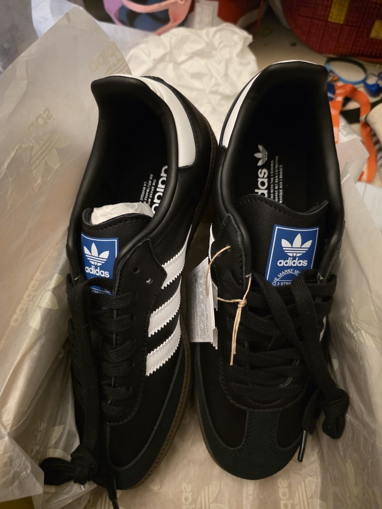 Size 9 - adidas Samba OG Brown White