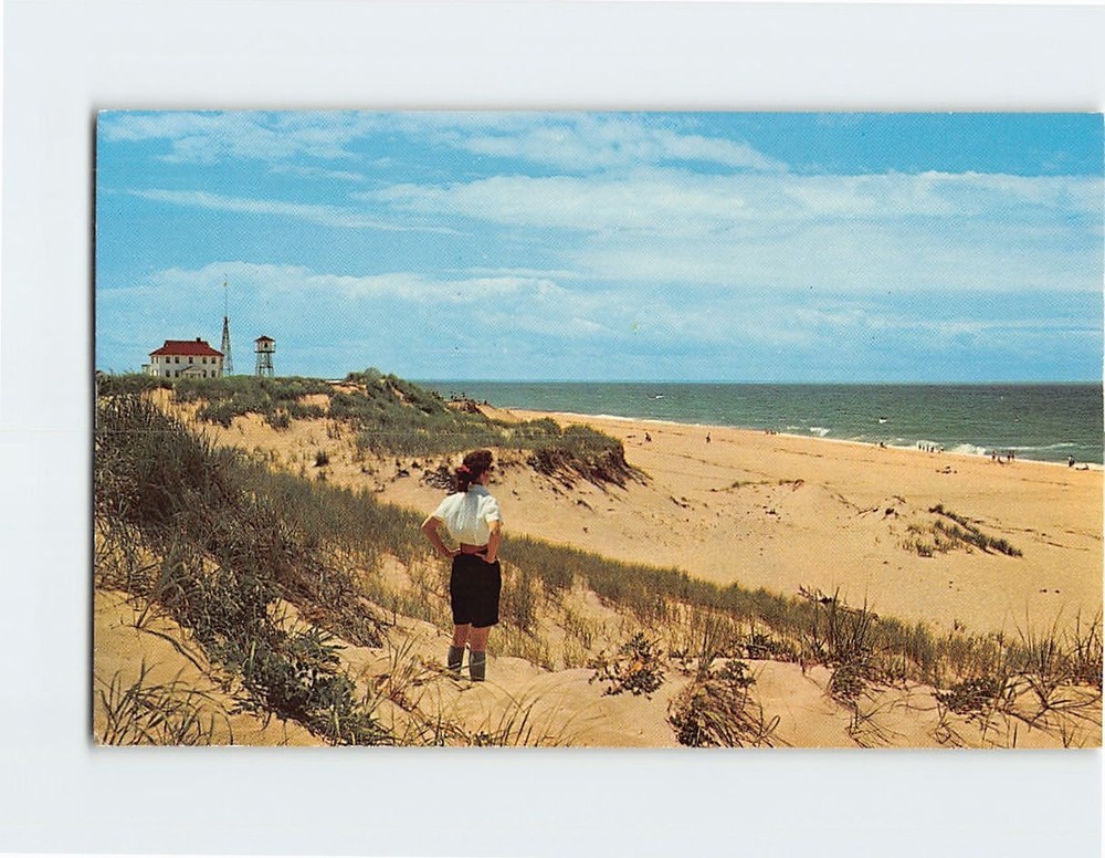 Postcard Race Point Light Provincetown Massachusetts USA