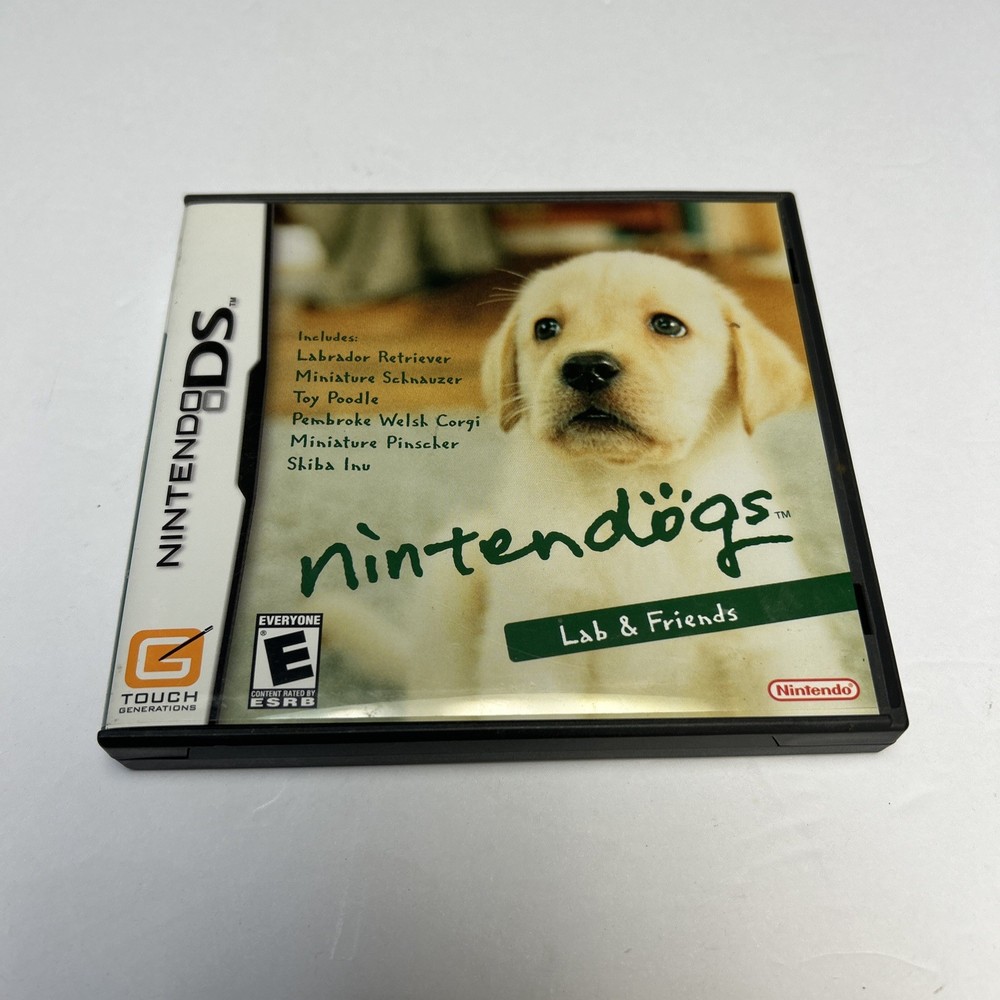 Nintendogs Lab and Friends Nintendo DS Complete CIB Tested