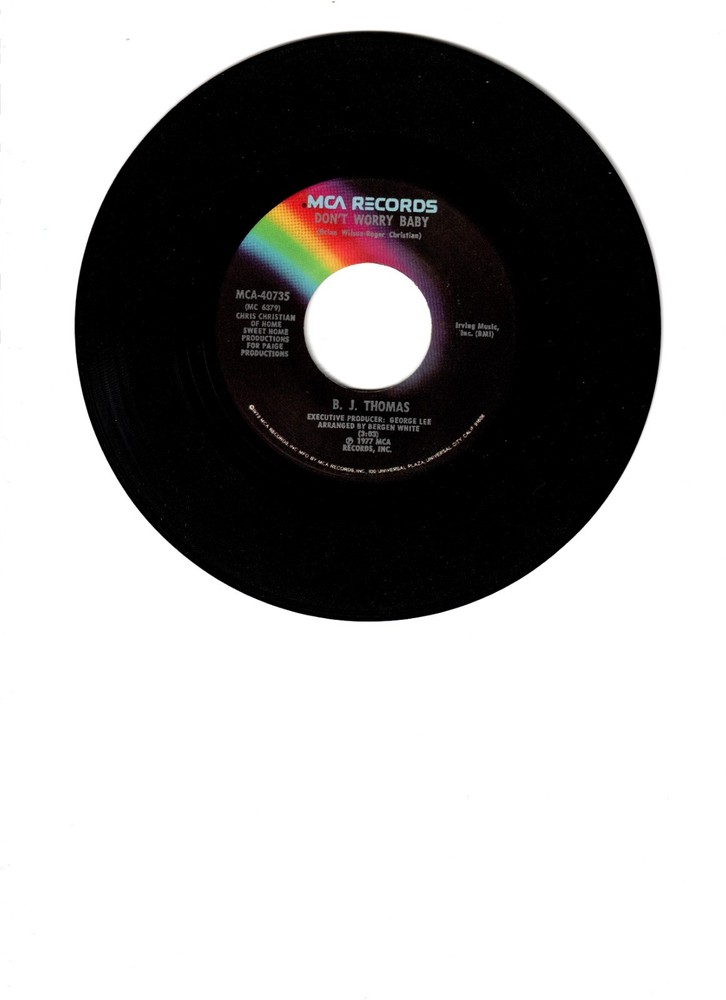 1977     Don't  Worry  Baby  -  B. J. Thomas