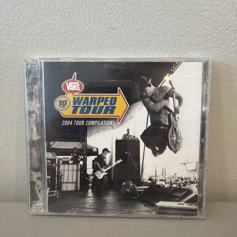 Vans Warped Tour 2004 Tour Compilation CD 2 Disc Set