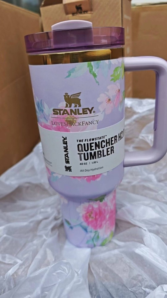 Love Shack Fancy Quencher X Stanley 40oz. Quencher H2.0 Flowstate Tumbler