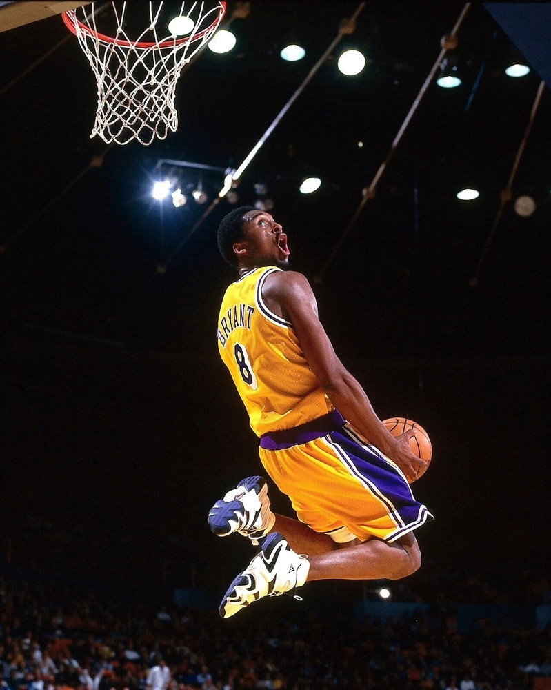 Kobe Bryant Los Angeles Lakers Dunk Nba 8x10 PHOTO PRINT