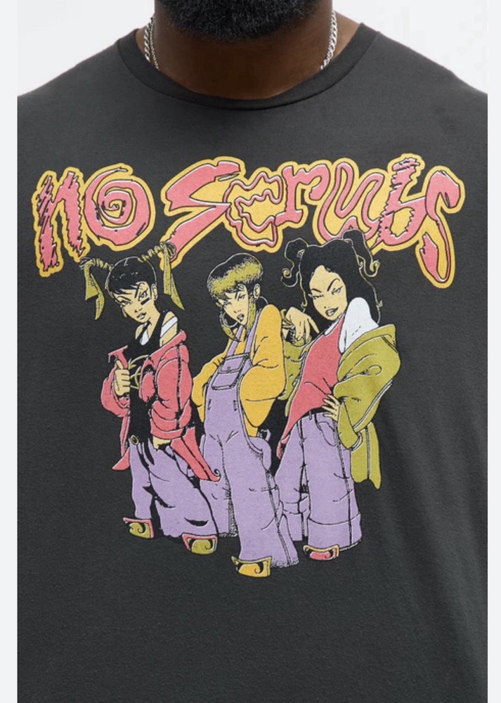 TLC Vintage No Scrubs T-Shirt 1990s R&B Hip-Hop Band, 2XLshirth Unisex