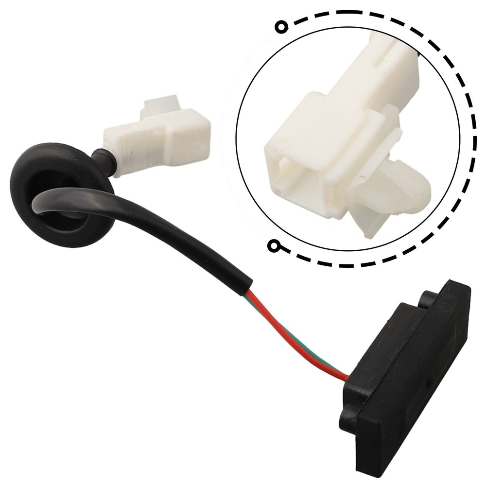 Trunk Lid Lock Release Switch 81260-B4000 ABS Black For Hyundai I10 2013-2021