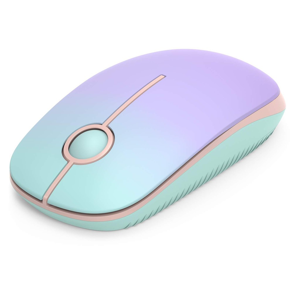 Unipows 2.4G Slim Wireless Mouse with Nano Receiver for Laptop & PC