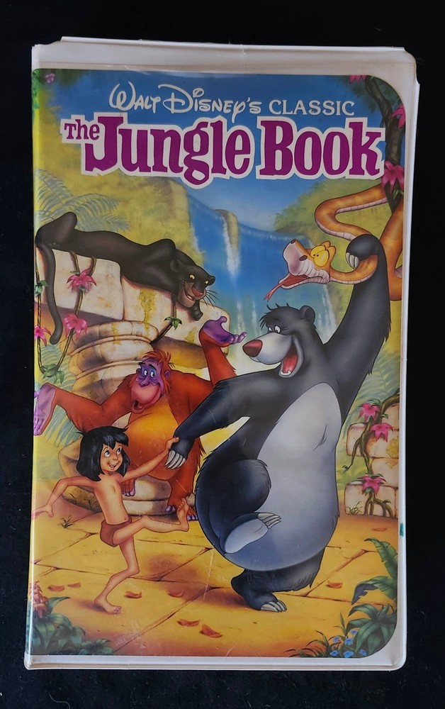Walt Disney's The Jungle Book VHS Black Diamond Edition
