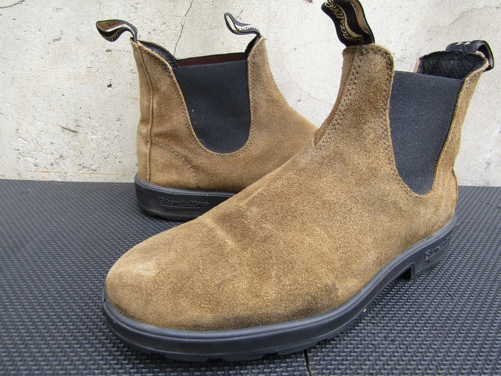 Blundstone 1615 Mens Brown Suede Chelsea Boots Size AU 10 US 11