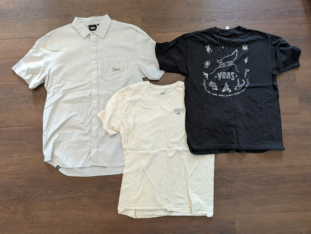 Vans Men's Size Medium Set of 3 Shirts