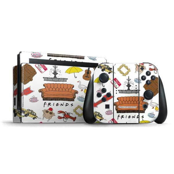 Friends Nintendo Switch Bundle Skin - Classic FRIENDS Icons