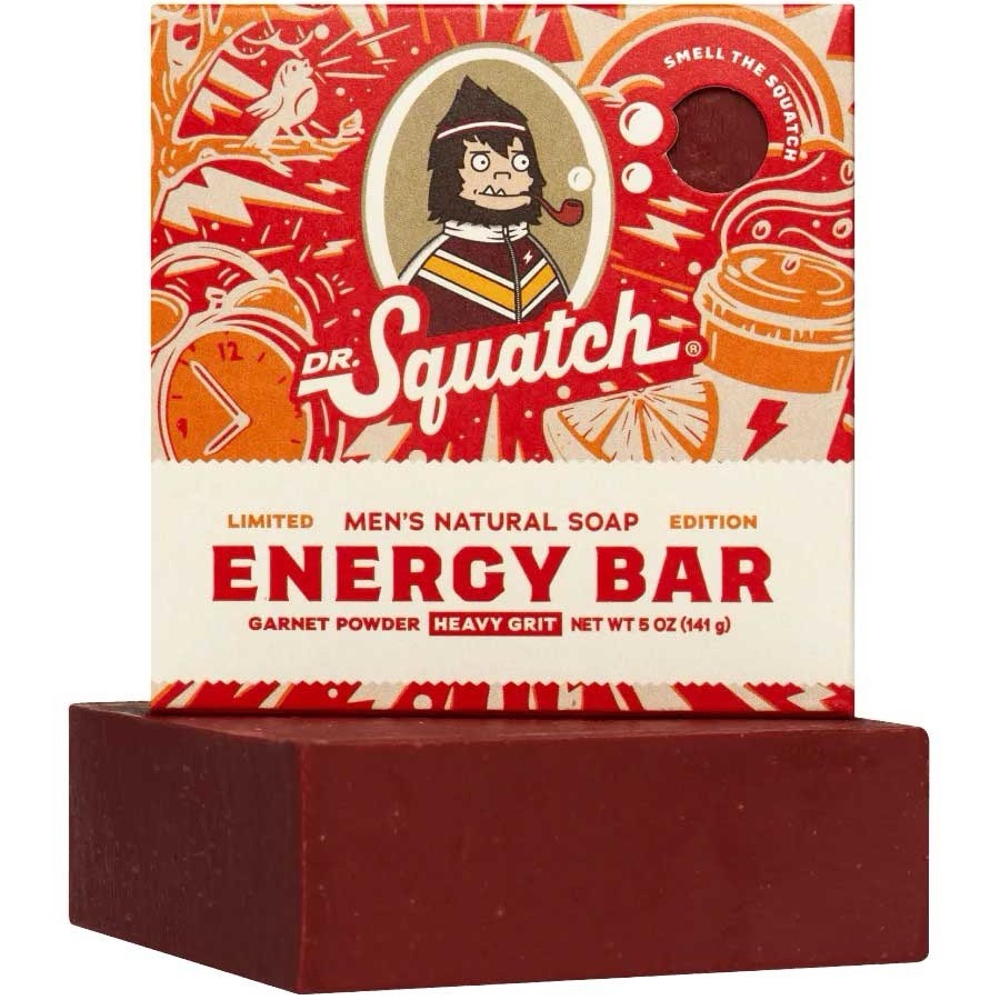 Dr Squatch Energy Bar Rare Limited Edition Men’s Soap