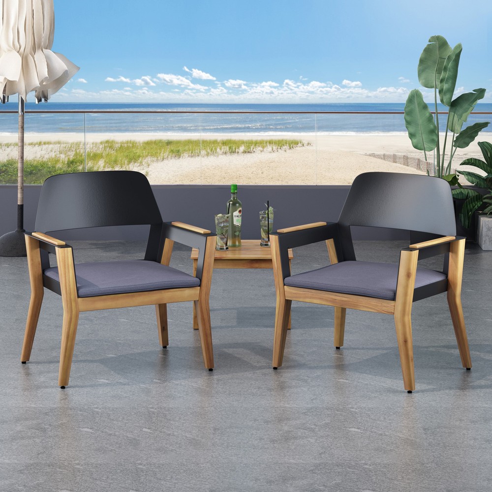 Modern Soho Club Chair Set of 2 for Outdoor Patio | MP2