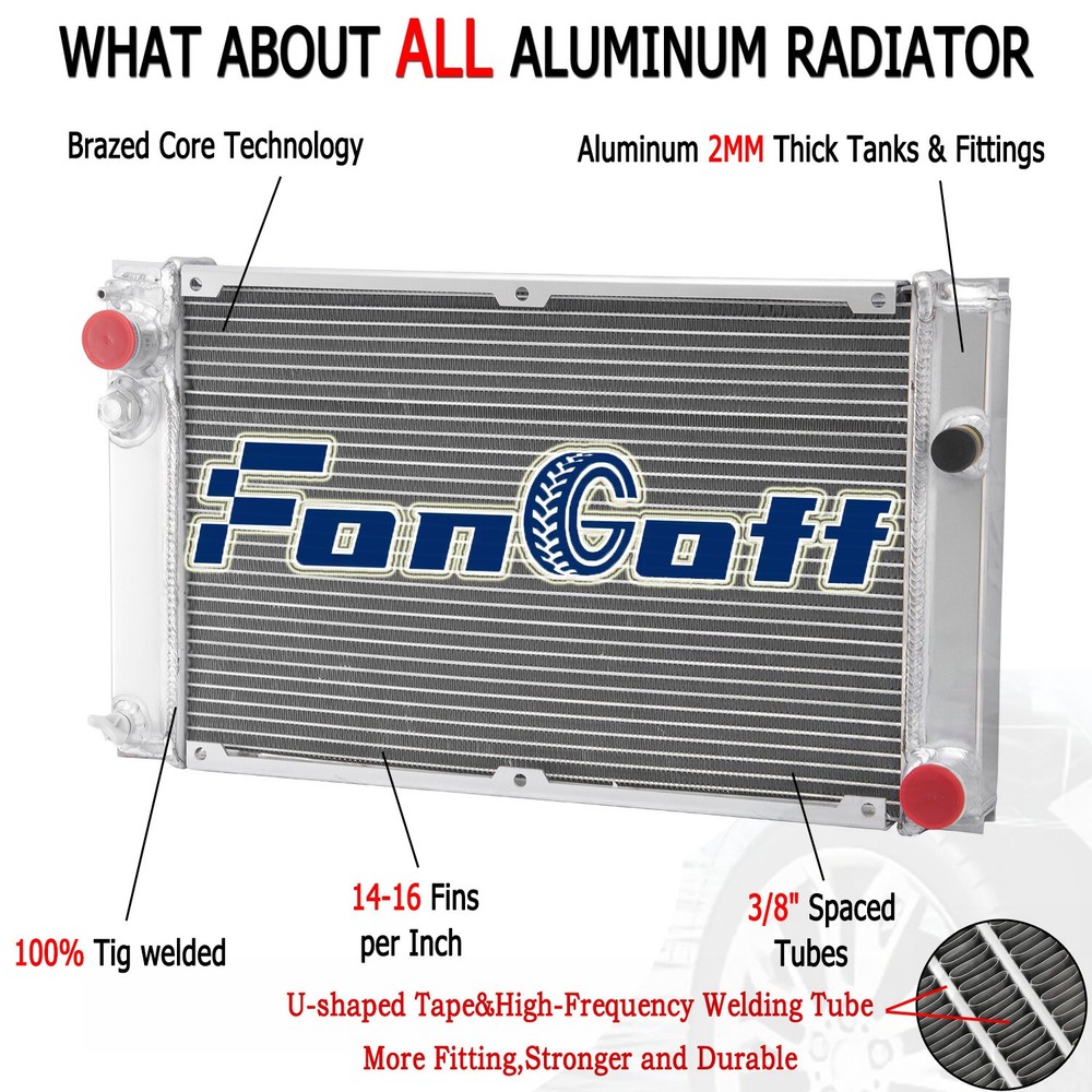 3 Rows Aluminum Radiator For 1983-1991 PORSCHE 944 2.5L 2.7L NON-Turbo MT NEW