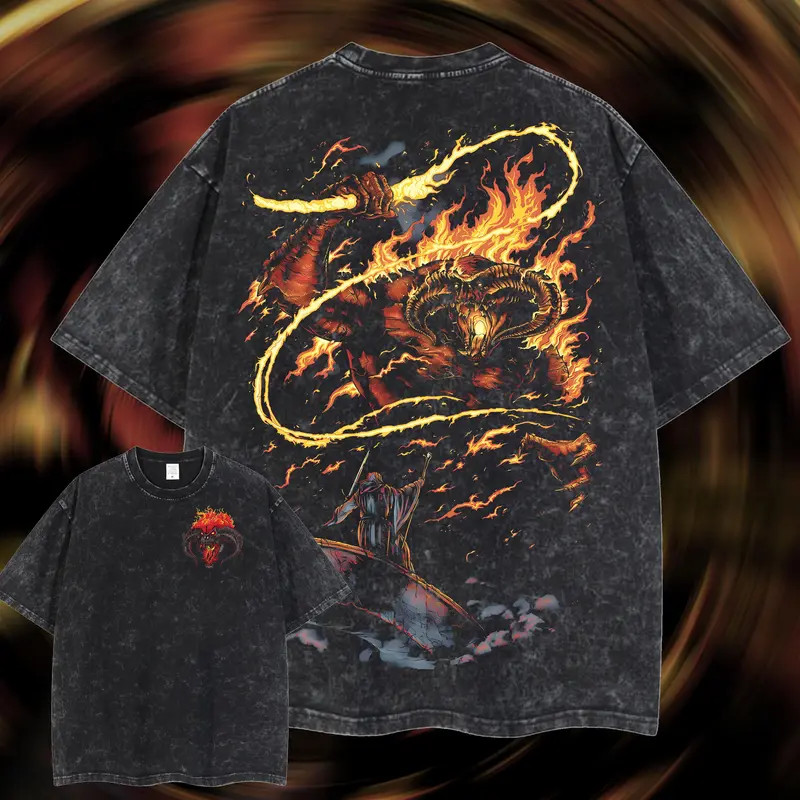 Lord of the rings v8 Retro Vintage Menswear Gift movie fans Top Apparel Classic