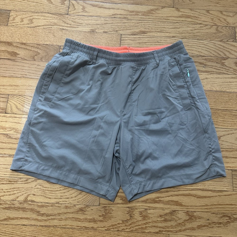 Birddogs Men's Shorts Large Gray Boomstick Lined Outdoor Gym Running 6