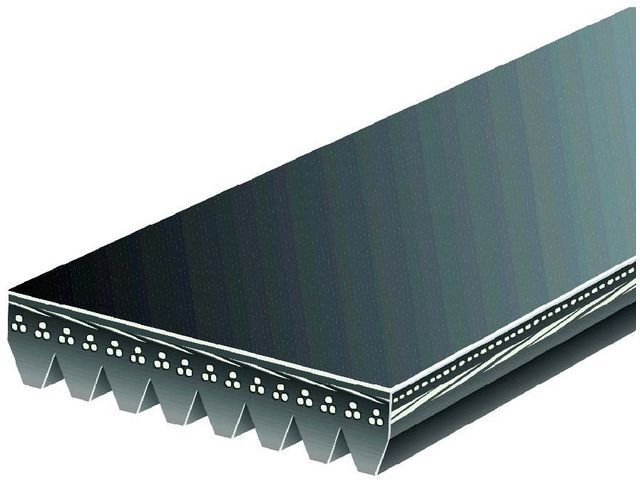 For 1997 International 9800 SBA Multi Rib Belt Fan Gates 54995QBHN