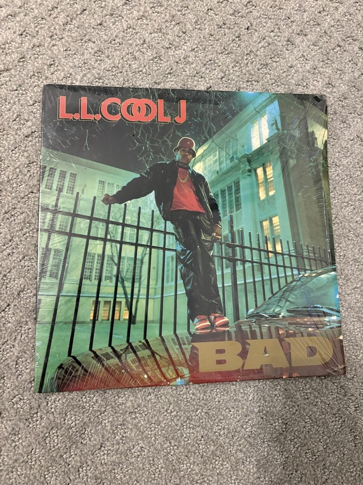 LL Cool J Bigger And Deffer BAD LP 1987 Def Jam Vinyl Record VG/VG