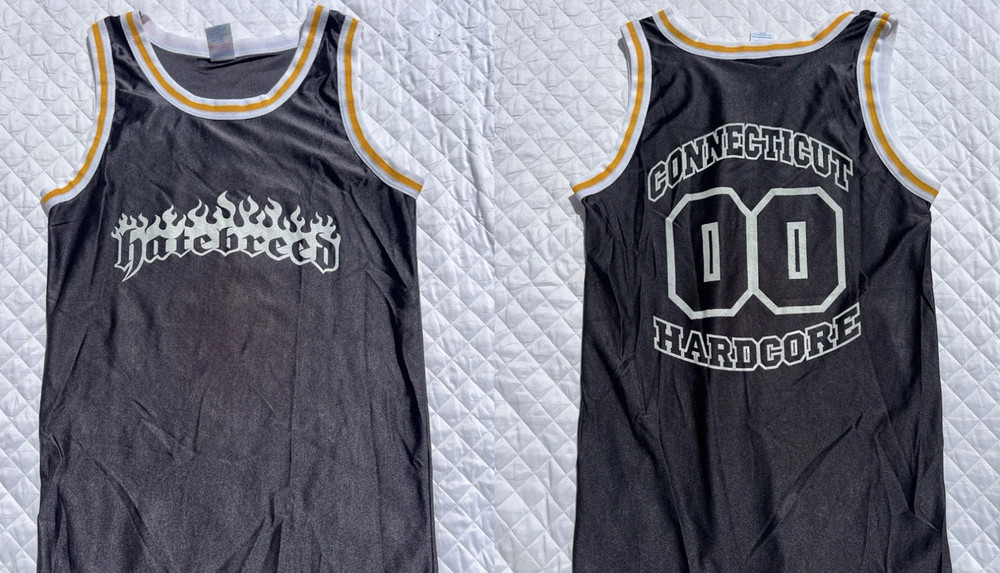Hatebreed Band Basketball Jersey Size S to 5XL black MSKI87