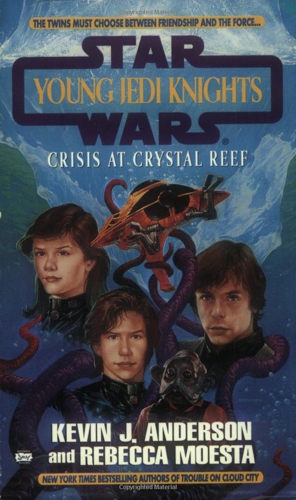 Crisis at crystal reef: young jedi knights #14 (Star Wars: Young Jedi Knight...