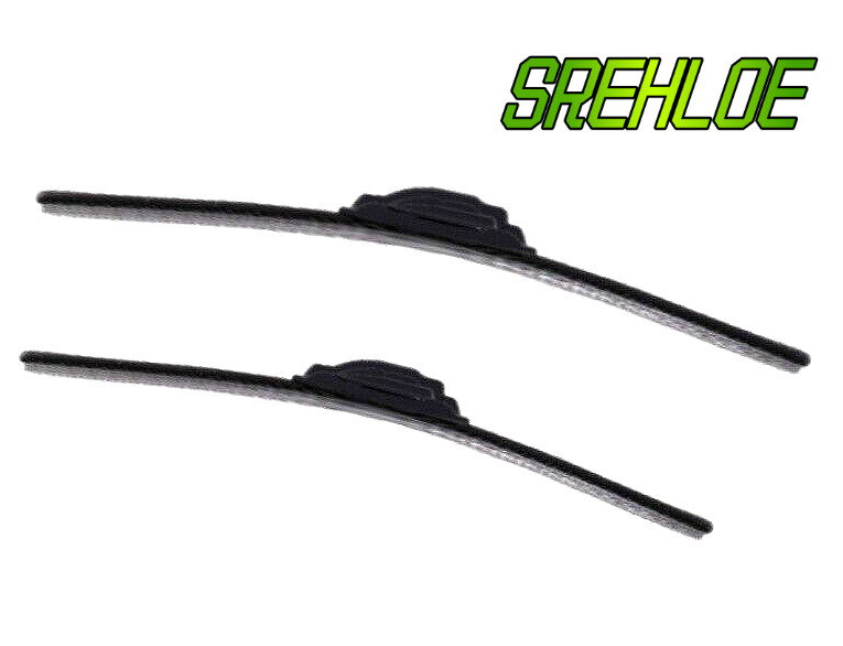 26-16 Inch Premium J-Hook Windshield Wiper Blades for Streak-Free Spotless Cleaning  