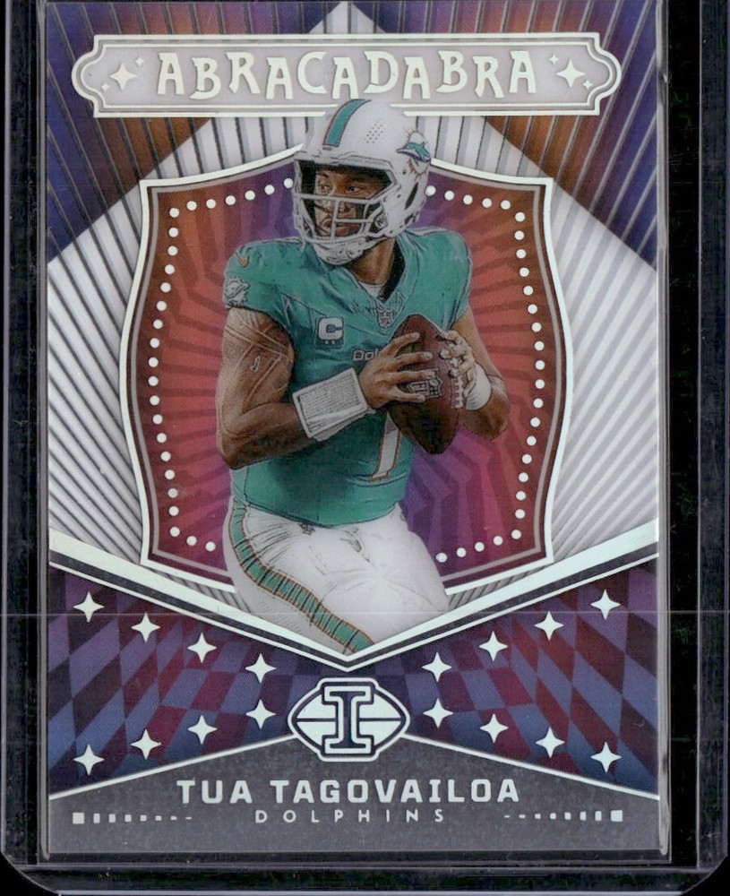 2024 Panini Illusions - Abracadabra Tua Tagovailoa #6 Stardust-image