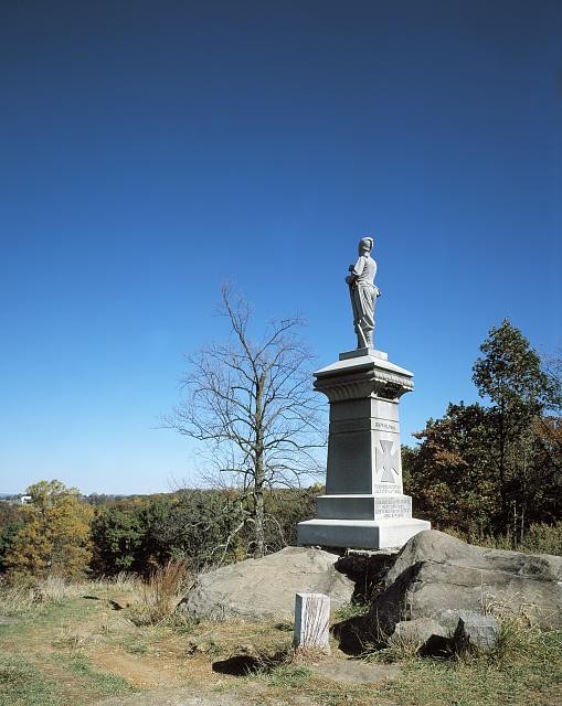 155th Pennsylvania Volunteers,Little Round Top,Gettysburg,Pennsylvania,PA