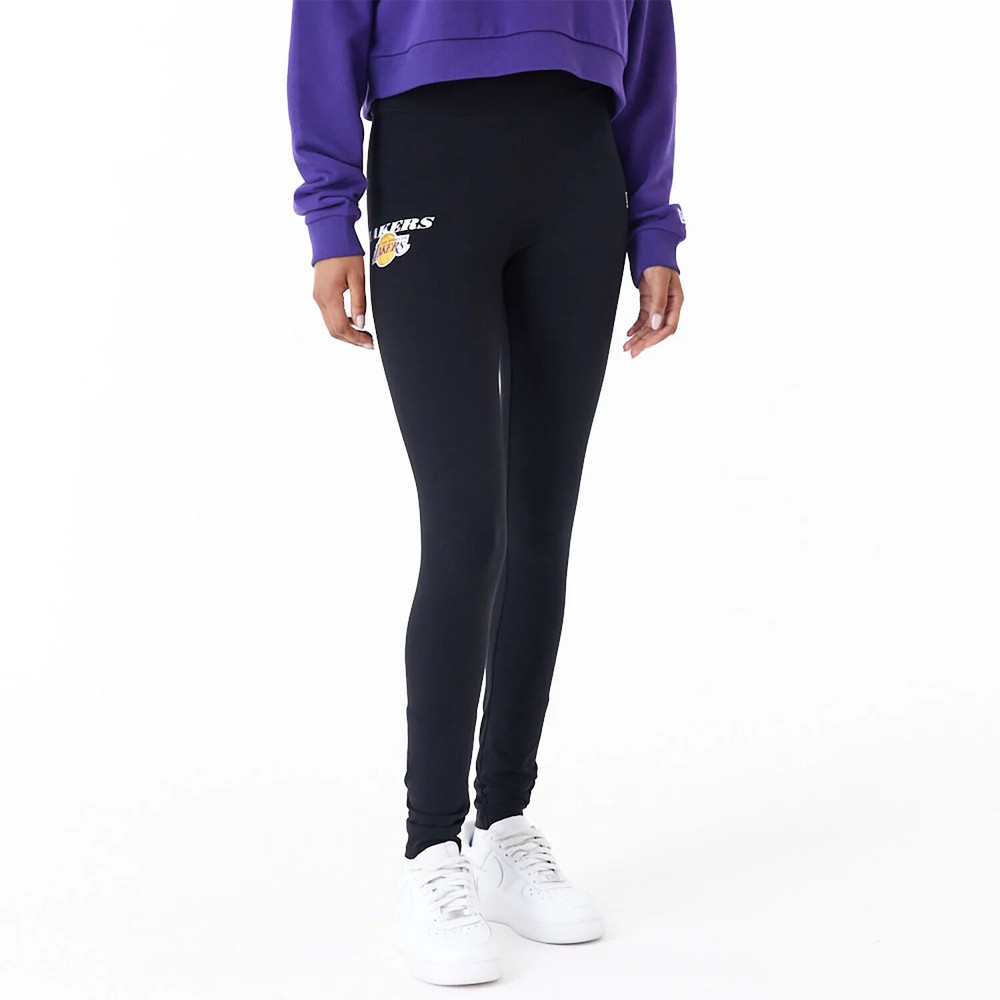 4800/637 New Era Basketball Los Angeles Lakers Leggings Pants Women 60435344