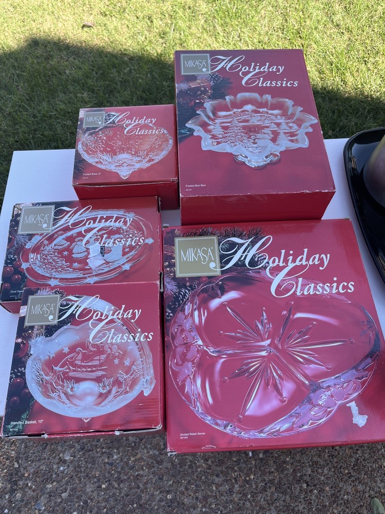 Mikasa Christmas Holiday Classics, 5 items included, made in Germany