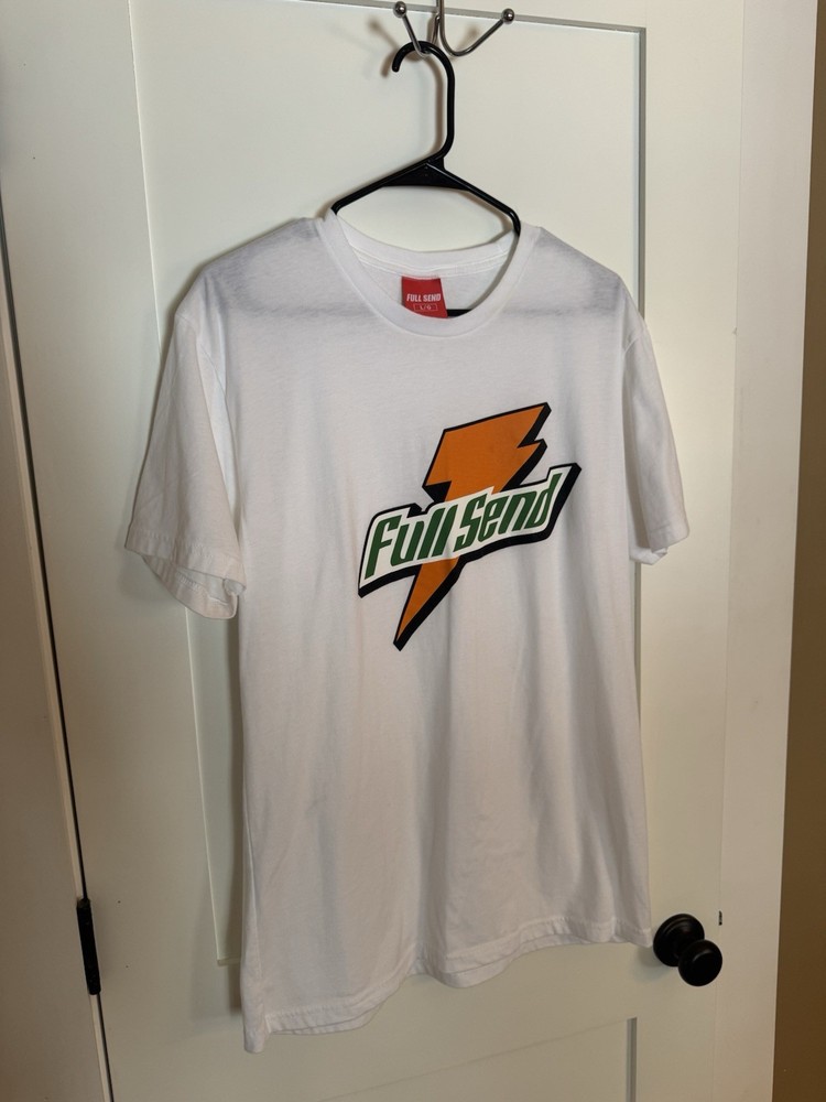 Nelk Boys Full Send Gatorade T Shirt - Mens Large (L)