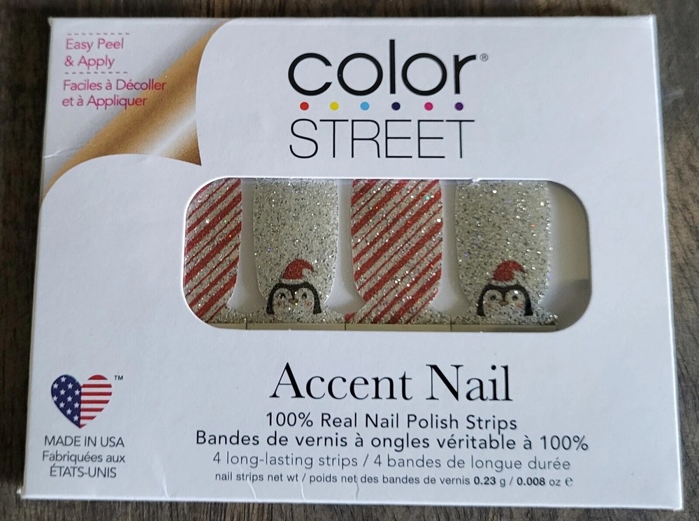 Color Street Nail Polish Strips - MR WADDLES (FSG159) Accent Pack Christmas-image