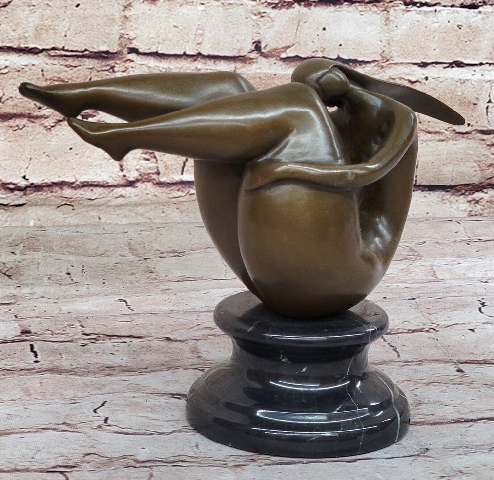Modern Abstract Bronze Sculpture by Mario Nick - Museum Quality Fine Art-image