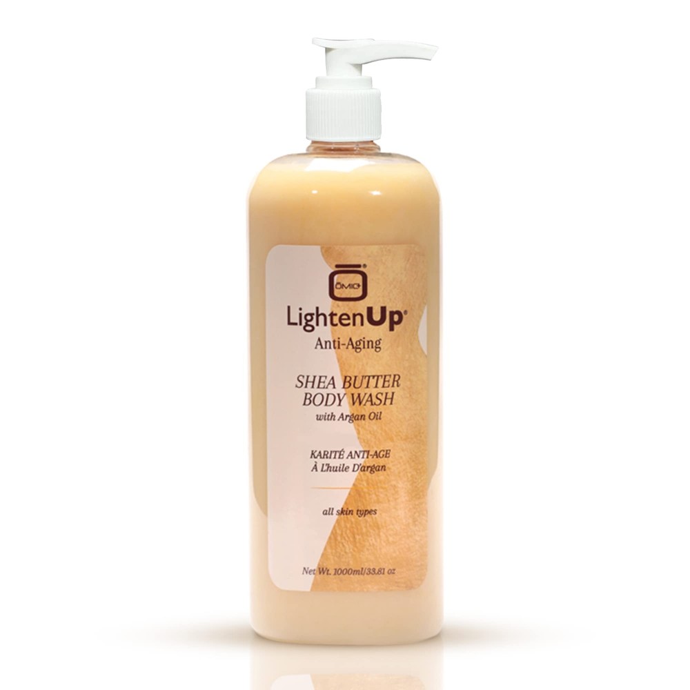 Omic LightenUp Anti-Aging Body Wash - 33.8 fl oz / 1000ml - Formulated to Bri...
