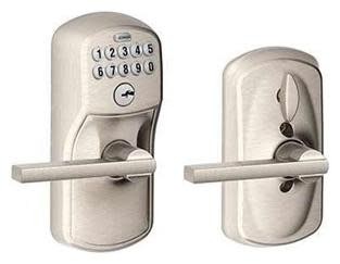 Schlage FE595-PLY-LAT Smart Keypad Entry Deadbolt Lock