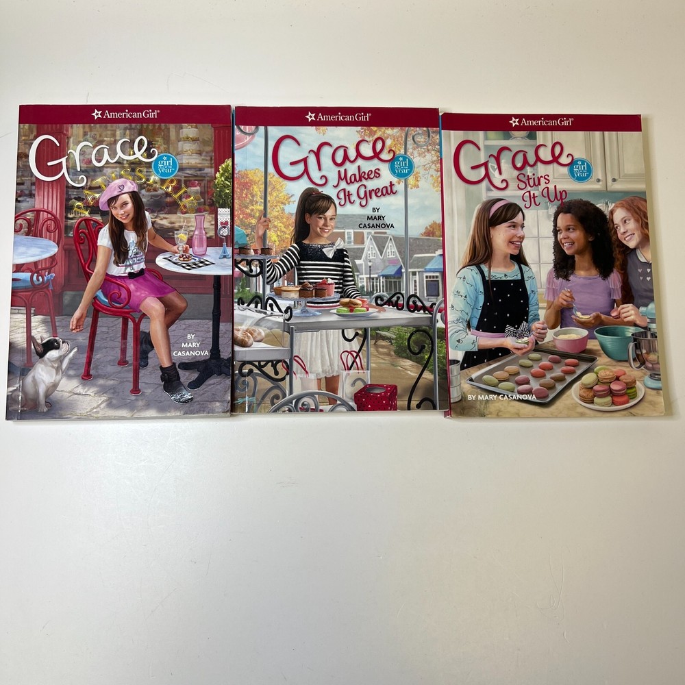American Girl Grace Makes It Great Stirs It Up Lot of 3