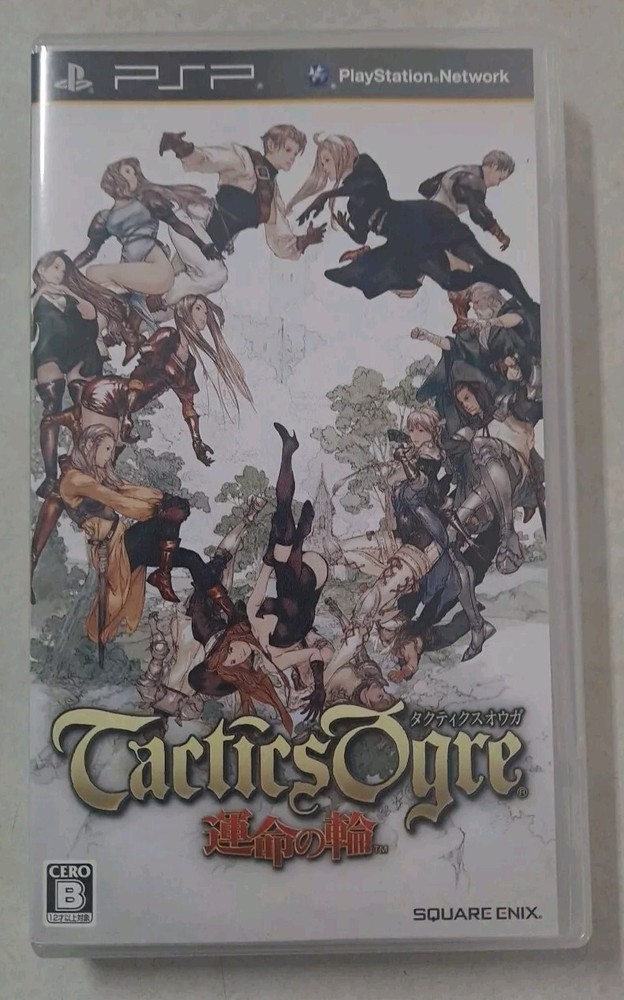 Tactics Ogre Wheel of Fate (Sony PSP PlayStation) Japan Import ULJM 05753 CIB