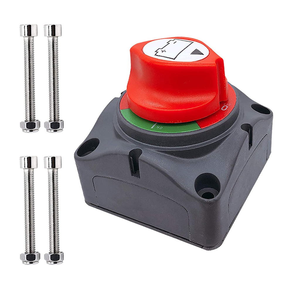 Battery Switch, 12-48 V Battery Power Cut Master Switch Disconnect Car Isolator