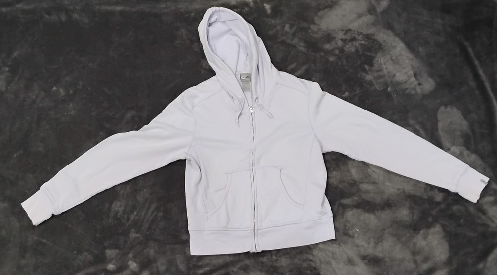 Champion Purple Zip Hoodie Athleticwear Size Medium Women's