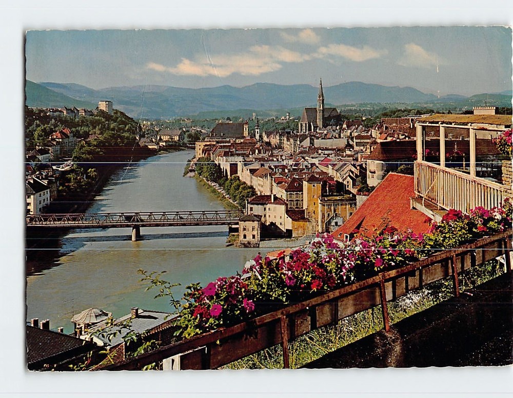 Postcard View in Steyr Austria