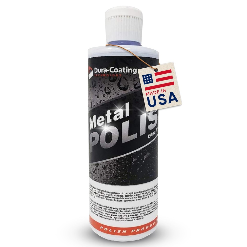 DURA COATING Blue Premium Metal Polish – Brightens & Removes Scratches