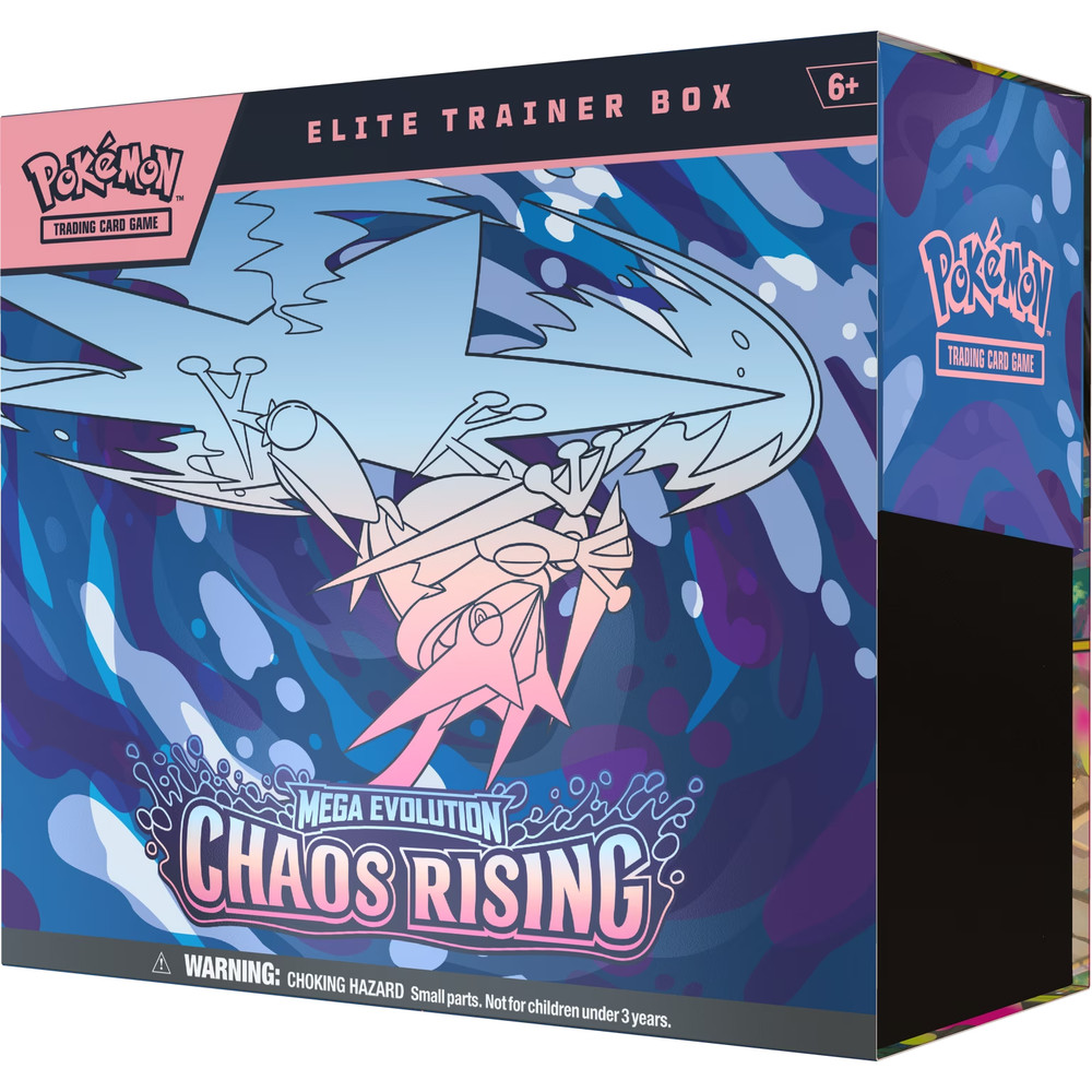 Pokemon TCG: Mega Evolution Chaos Rising Elite Trainer Box Factory Sealed NEW