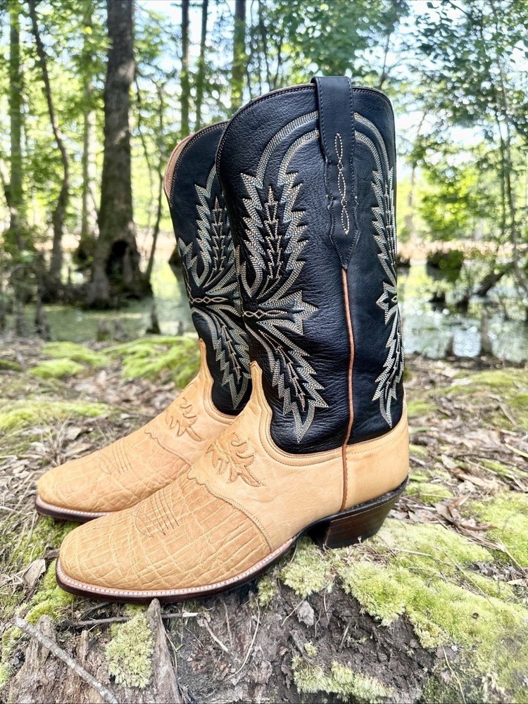 Lucchese Mens Size 10 D Rare Pre-Model Ban Cowboy Boots