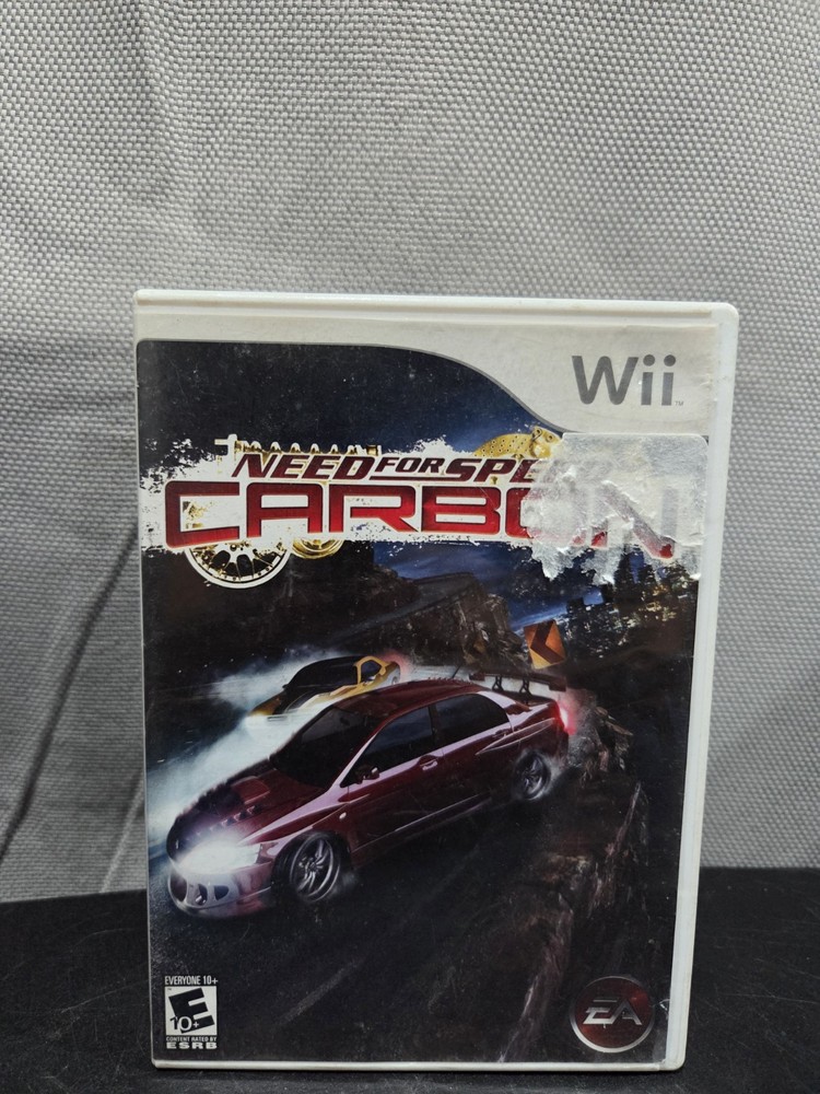 Need for Speed: Carbon (Nintendo Wii, 2006) Free Shipping No Manual Tested