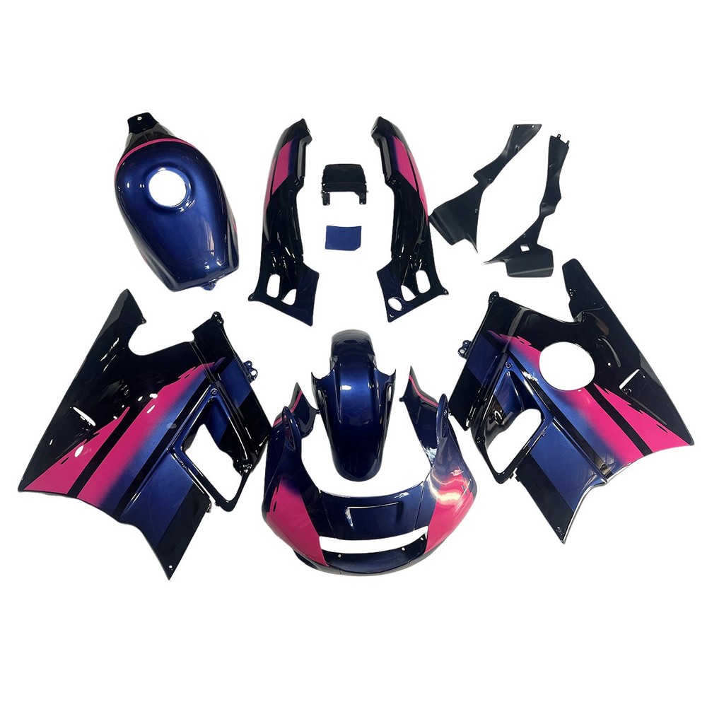 ABS Fairings For Honda CBR600F2 1991 1992 93 1994 Body Kits Purple Red Bodywork