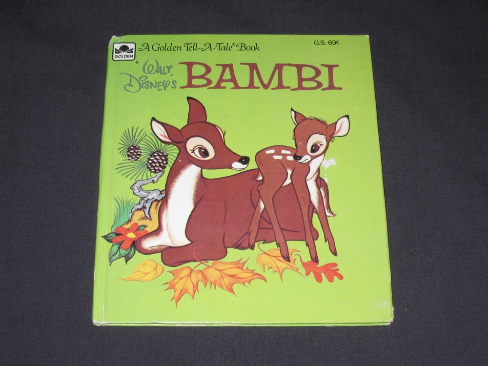 Bambi  Walt Disney  A Golden Tell-A-Tale Book  Series C
