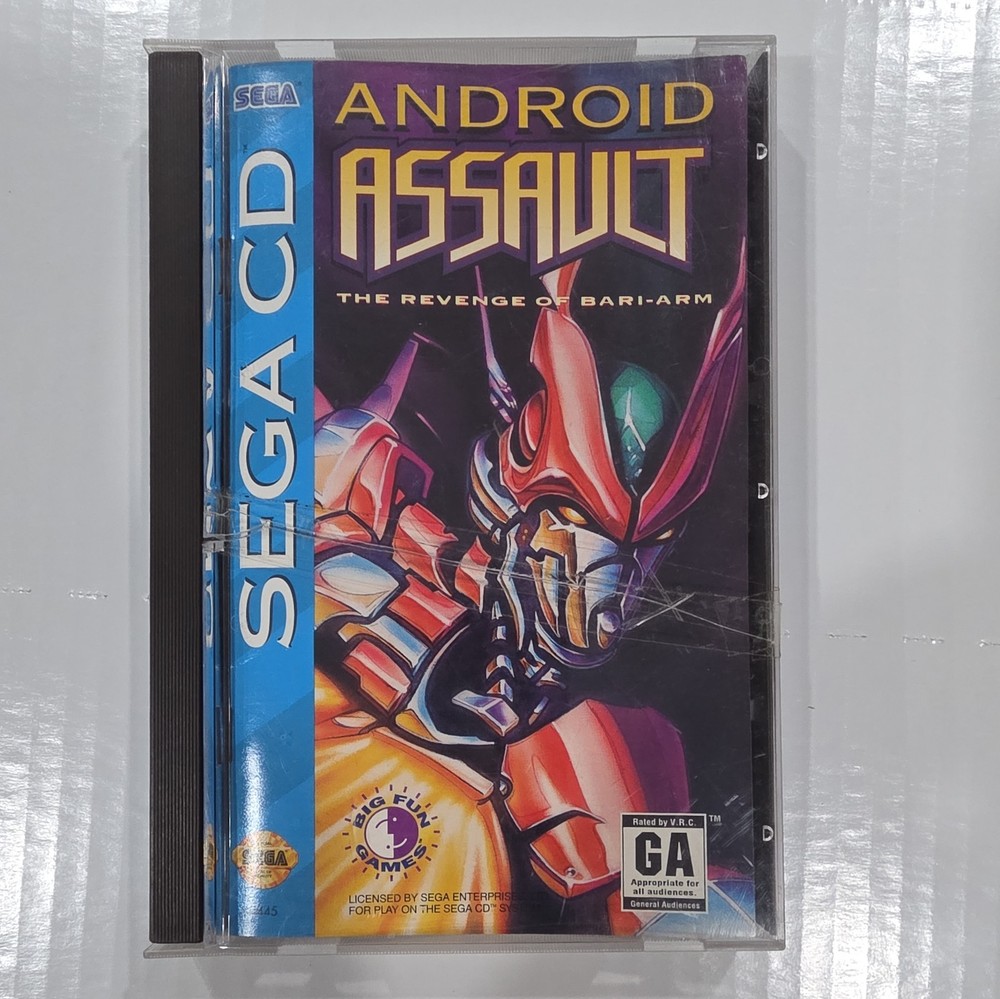 Sega Cd Android Assault Video Game