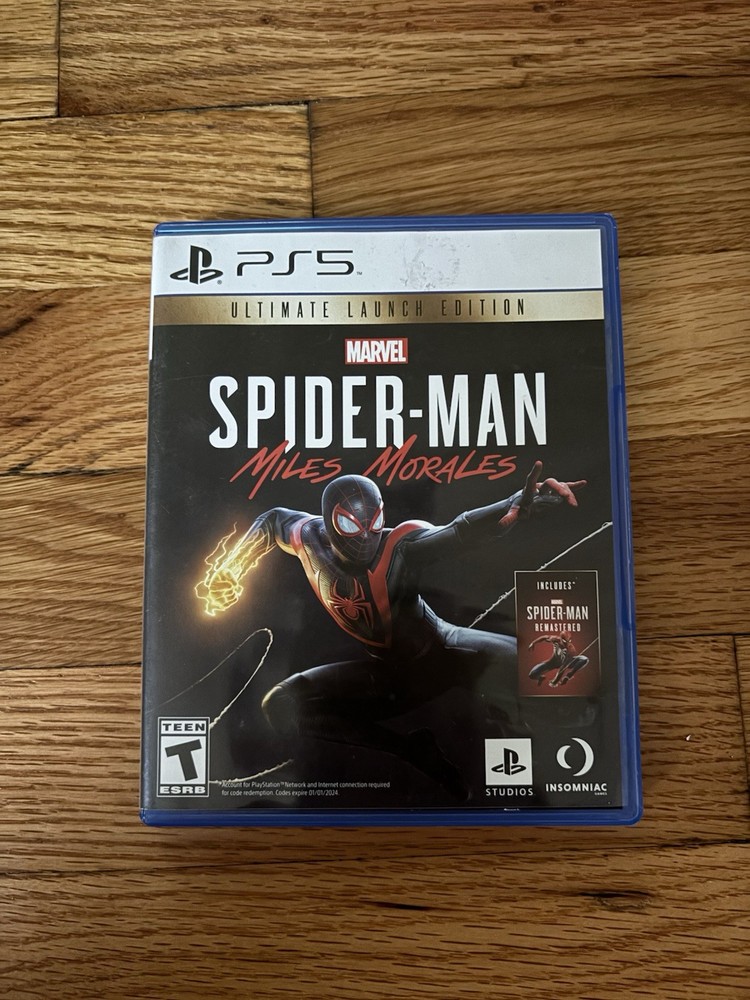 PS5 Marvel Spider-Man Miles Morales Ultimate Launch Edition Sony Playstation