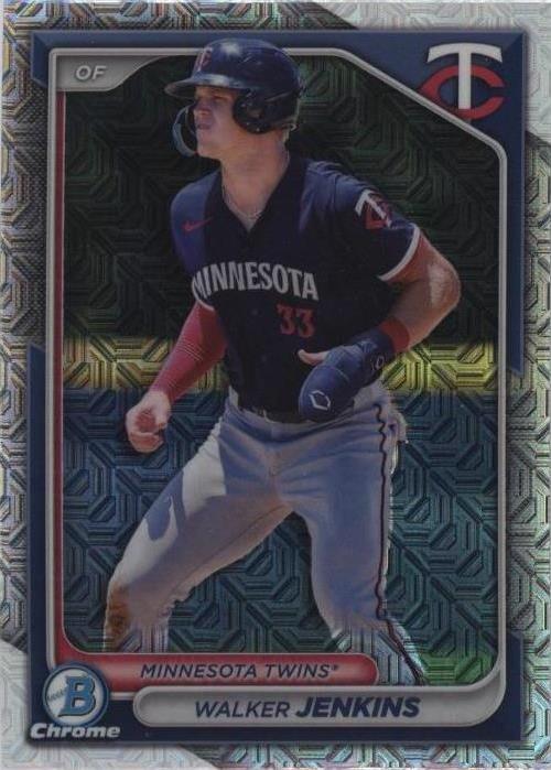 2024 Bowman Chrome - Prospects Mojo Refractor #BCP-204 Walker Jenkins (RC)