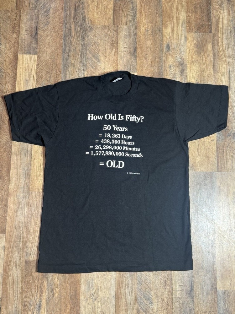Vintage 1990s T Shirt Men’s XL Funny Single Stitch