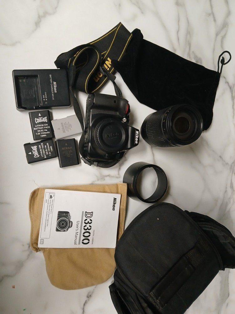 Nikon D3300 DSLR Camera Bundle